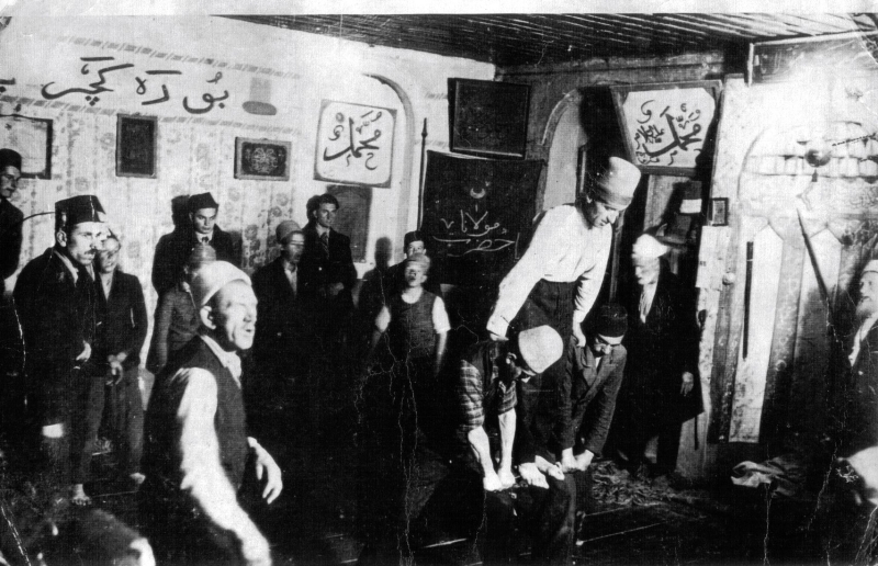 Bosanski štap s posljednjeg dida na prvog mevlevijskog šejha