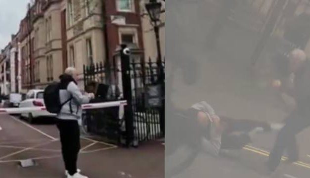 Zapalio Kur'an na ulici pa ga pošteno “iscipelarili”