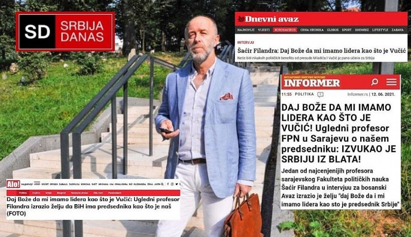 Kad o Dodiku savjetuje Šaćir Filandra – vječni pionir velikih zabluda