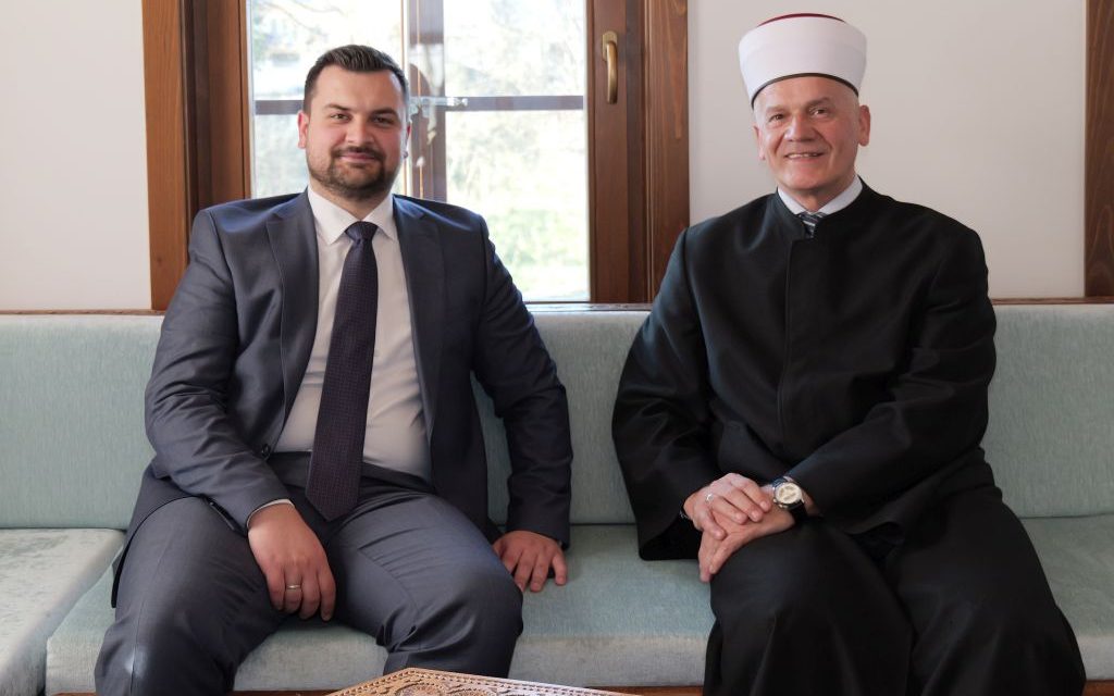 Armin Hodžić u posjeti banjalučkom muftiji: Gradimo mostove među Bošnjacima