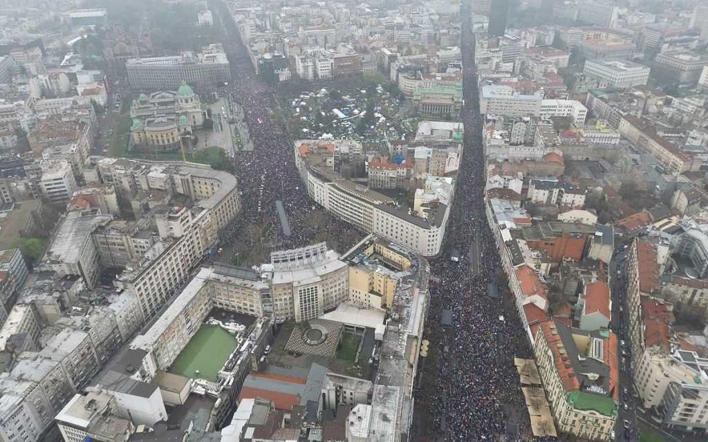 Studenti u Beogradu: Ako ne ispune zahtjeve ostajemo na ulicama