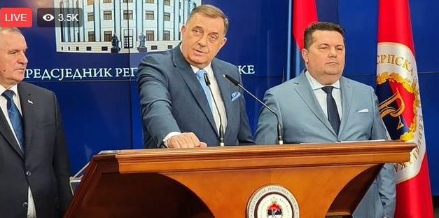 Bjegunci od pravosuđa: Dodik tvrdi da “muslimani ruše Srpsku”, Višković prijeti da će pucati “iz pune”