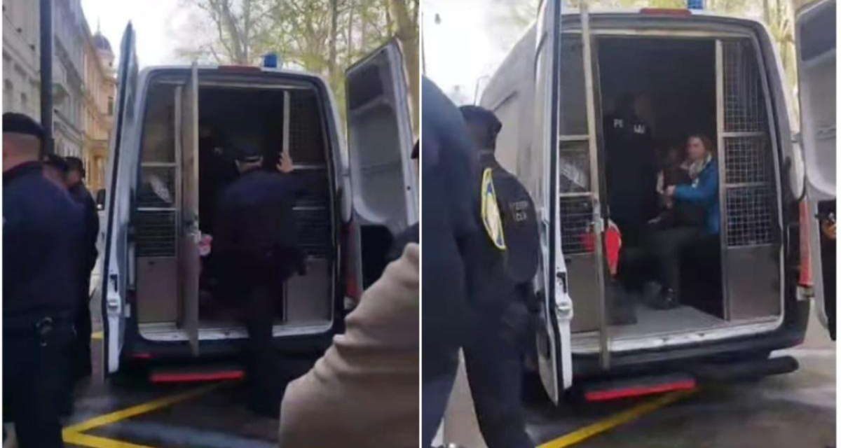 U Zagrebu uhapšeni aktivisti zbog mirnog protesta za Palestinu