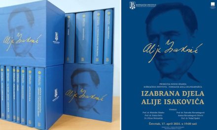 Večeras će biti promovirana “Izabrana djela Alije Isakovića”