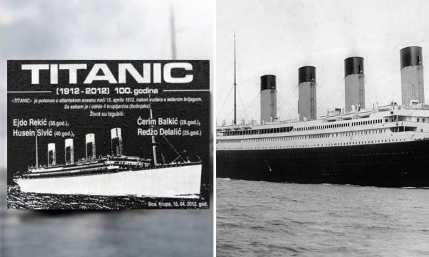 Tragedija Titanica: Sjećanje na Krajišnike iz Bosanske Krupe