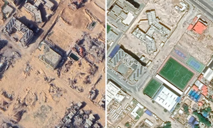 Ovako izgleda Gaza na Google Mapsu