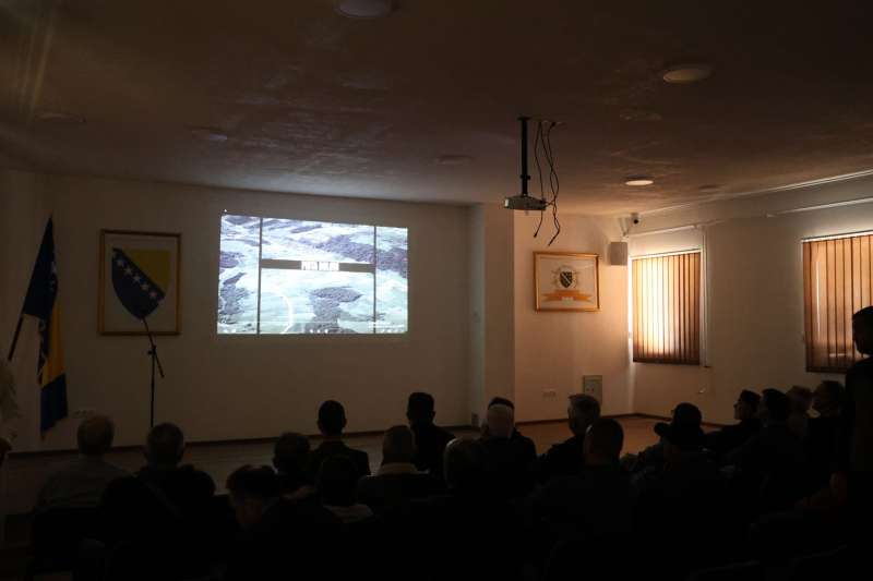 Filmom o vazduhoplovnoj jedinici Petog korpusa počelo obilježavanje Dana Armije RBiH