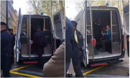 U Zagrebu uhapšeni aktivisti zbog mirnog protesta za Palestinu