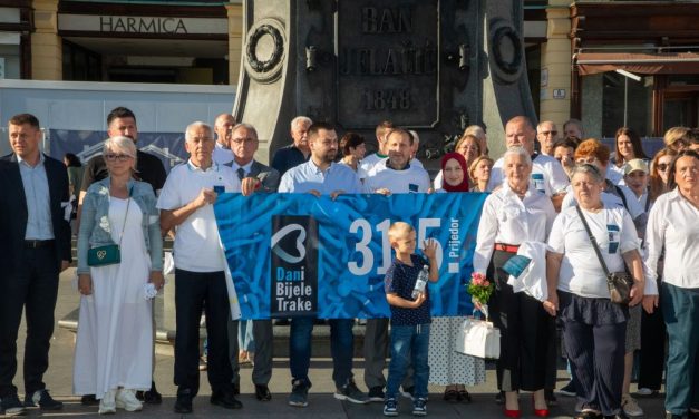 Dani bijele trake obilježeni na Trgu bana Jelačića