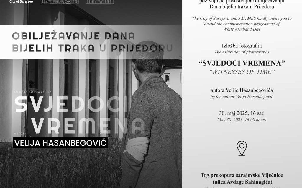 “Svjedoci vremena” Velije Hasanbegovića povodom Dana bijelih traka