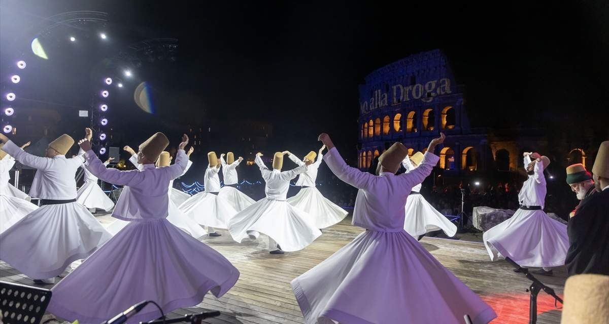 Sufijski ples prvi put izveden ispred rimskog Koloseuma