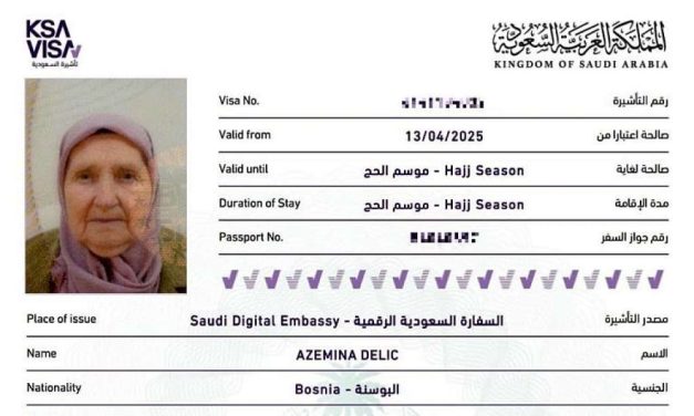 Hadžinica Azemina Delić iz Travnika preminula u Mekki