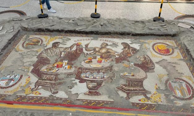 McDonald's mozaik: Brza hrana starih Rimljana