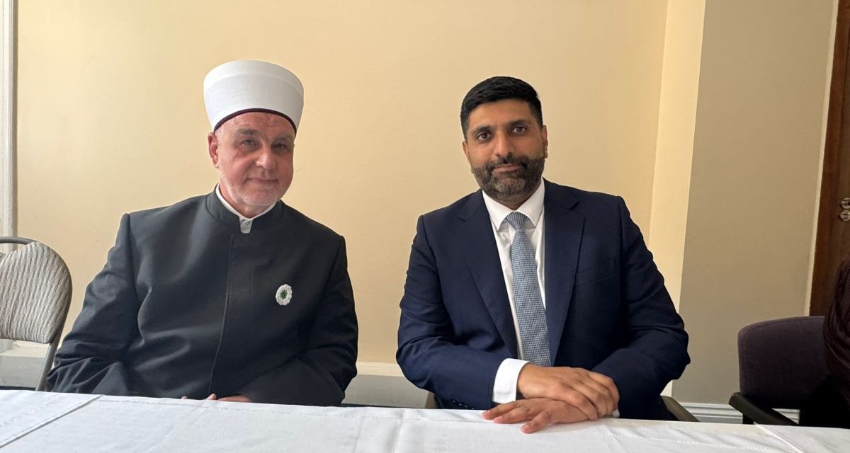 Reisul-ulema s ministrom za vjere u Vladi Ujedinjenog Kraljevstva