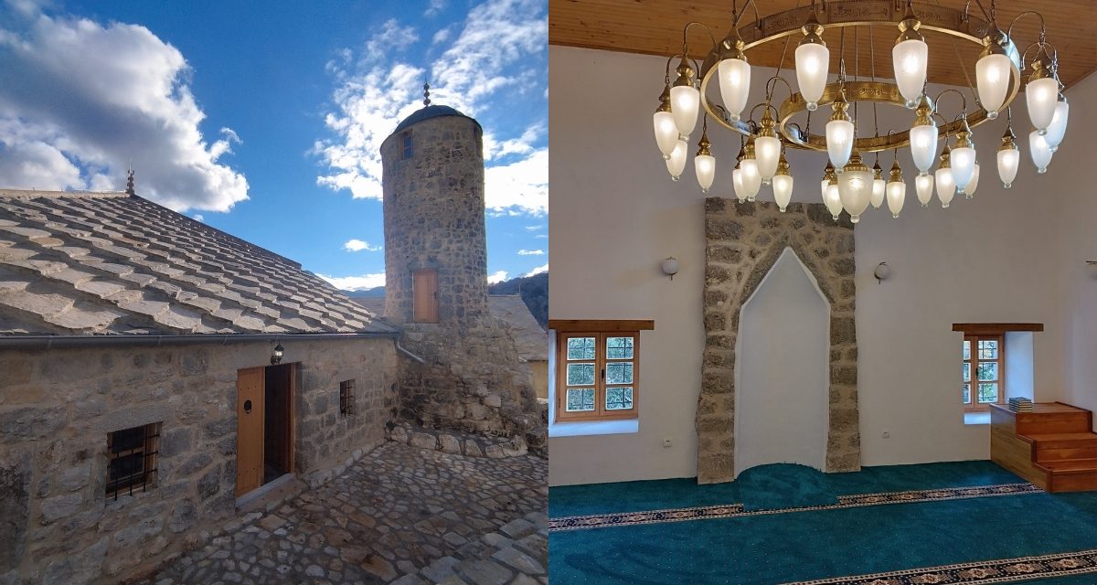 Obnovljena džamija Muje Kotezlije, najstarija na jugu Bosne i Hercegovine