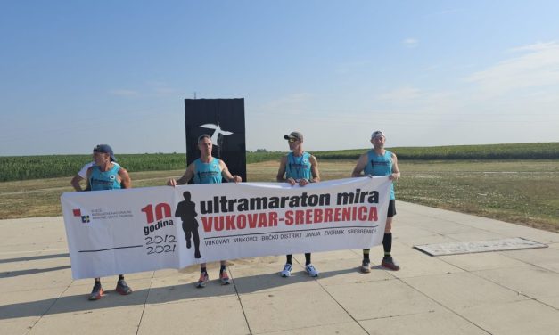 Počeo 14. ultramaraton Vukovar – Srebrenica: Trka sjećanja, časti i istine