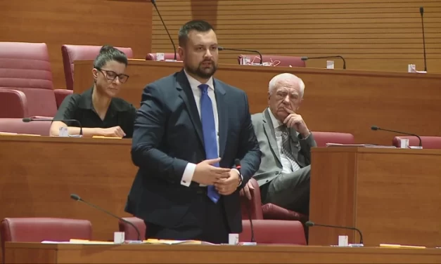 Sabor sutra zasjeda, prvi govori Armin Hodžić