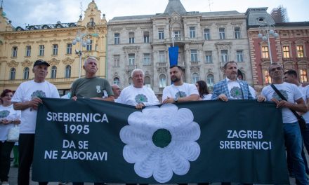 Više od 600 ljudi u Zagrebu marširalo za istinu o Srebrenici