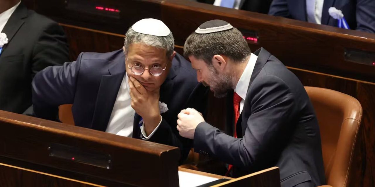 Nalozi za hapšenje Ben Gvira i Smotricha spremni, ali u odustvu Karima Khana niko ne želi da ih podnese sudu