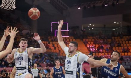 Bosna i Hercegovina pobijedila Kipar sa 27 poena razlike