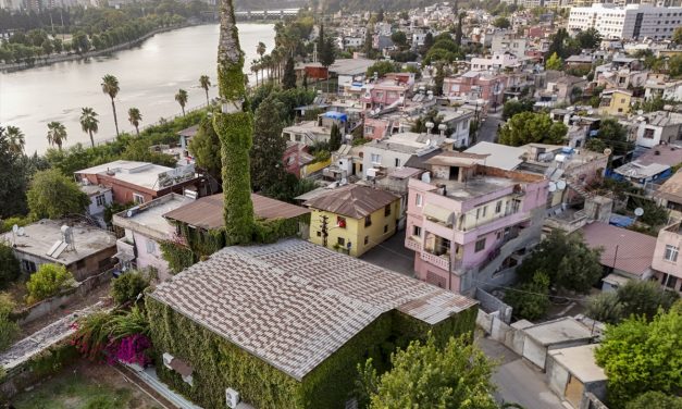 Zelena džamija u Adani: Njeni zidovi i minaret obrasli su bršljanom