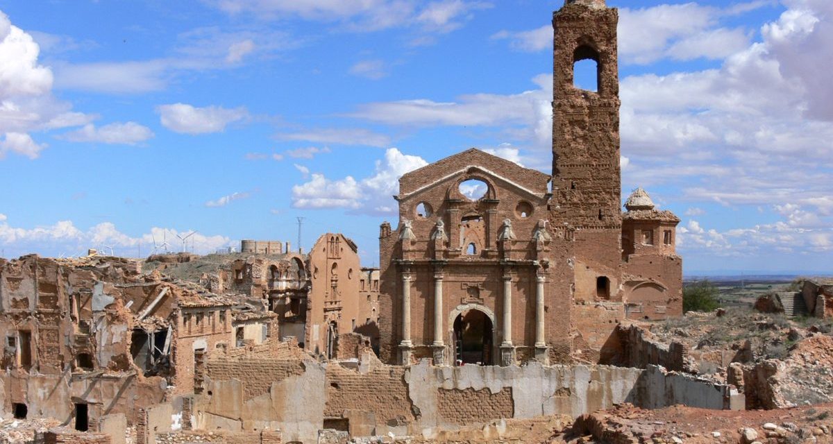 Razoreni grad zarobljen u vremenu