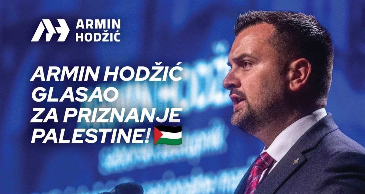 Hrvatski sabor: Armin Hodžić glasao za priznanje Palestine