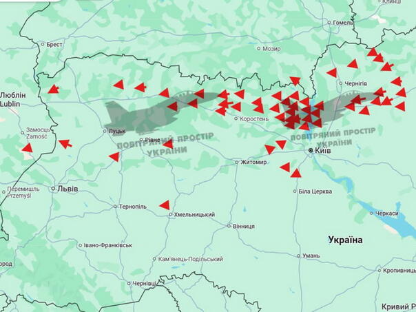 Ruski dronovi ušli u zračni prostor Poljske, u toku akcija rušenja