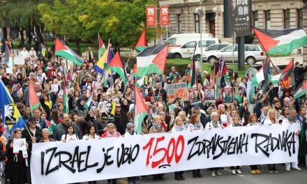 Protestna šetnja: Bosna i Hercegovina za slobodnu Palestinu