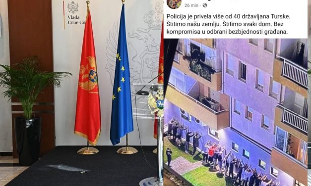 Crna Gora ukinula bezvizni režim za državljane Turske, Nikolaidis smatra da je “lov na Turke” režiran u Beogradu