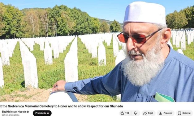 Režirana i politički motivirana provokacija: Negator genocida Imran Husein došao u Potočare