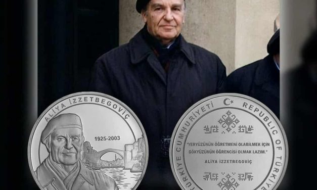 Turska izdala srebrnu kovanicu u čast Alije Izetbegovića