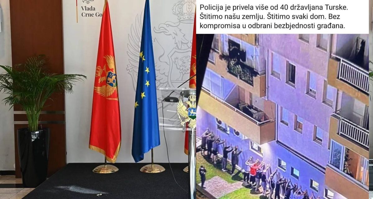 Crna Gora ukinula bezvizni režim za državljane Turske, Nikolaidis smatra da je “lov na Turke” režiran u Beogradu