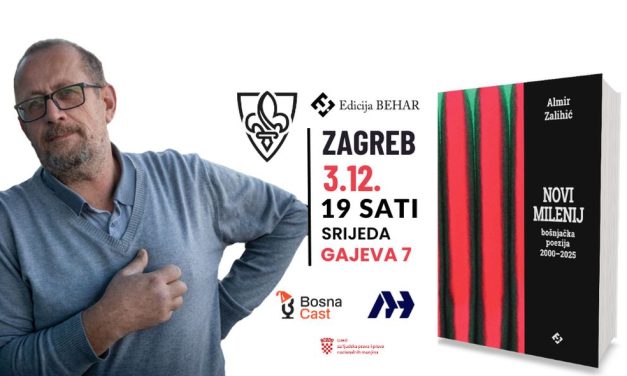Zagreb: Promocija antologije bošnjačke poezije “Novi milenij”