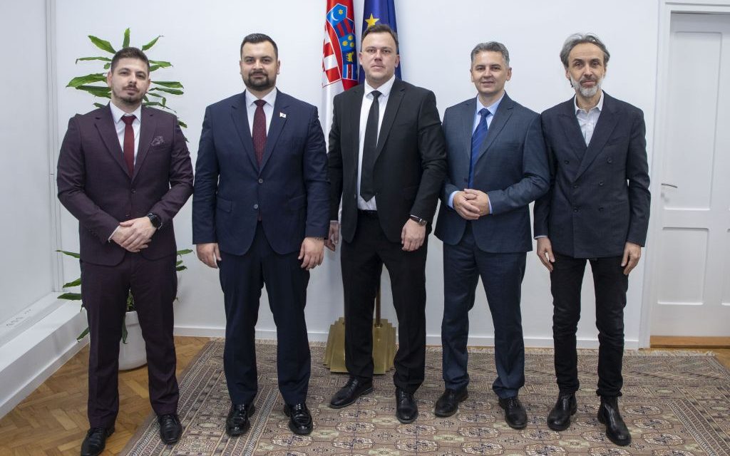 Armin Hodžić primio redatelja i produkcijsku ekipu filma “Testament“ u Hrvatskom saboru