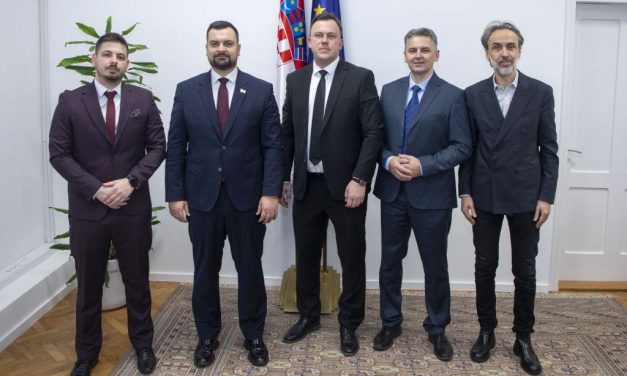 Armin Hodžić primio redatelja i produkcijsku ekipu filma “Testament“ u Hrvatskom saboru