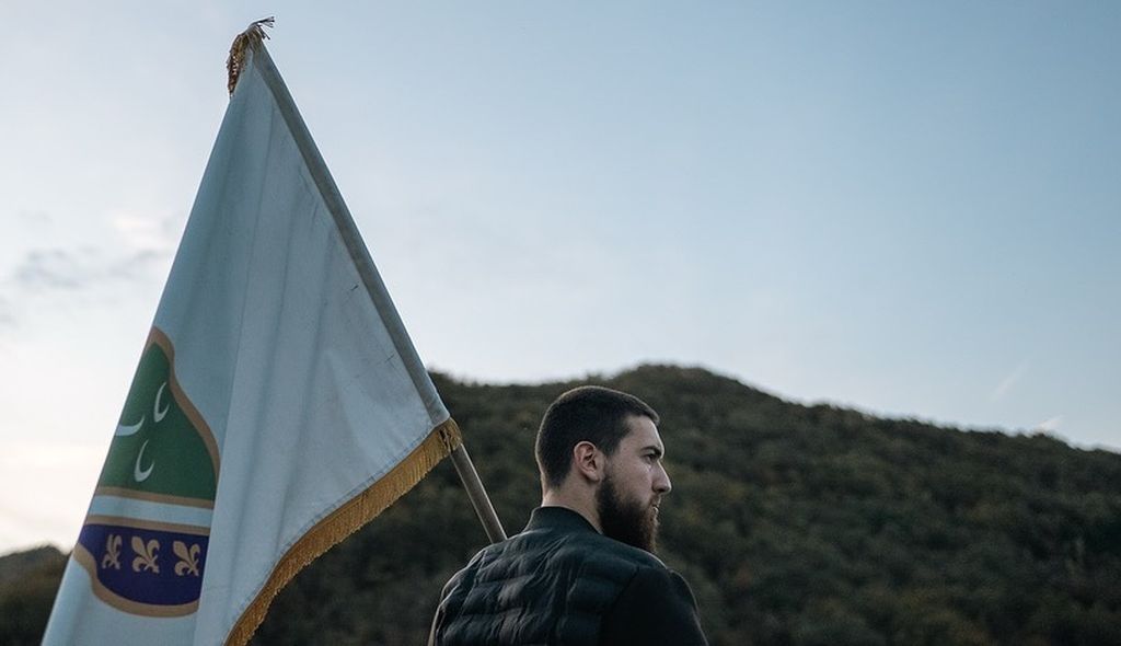 Sandžačka zastava kroz Srbiju