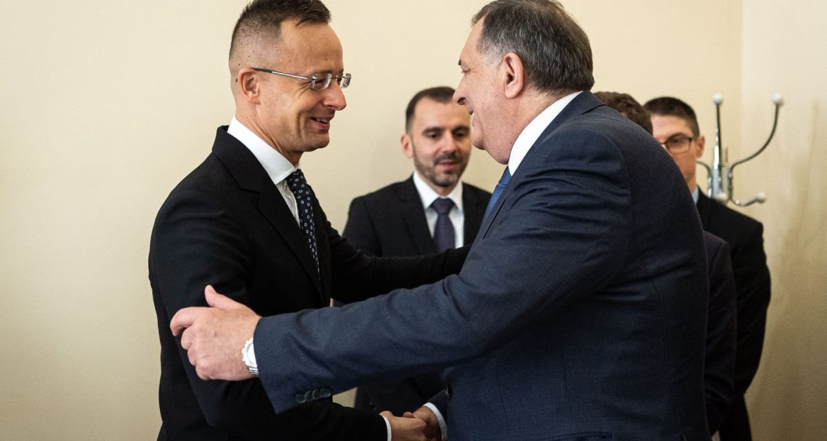 Szijjarto pozdravio prekid istrage protiv Dodika