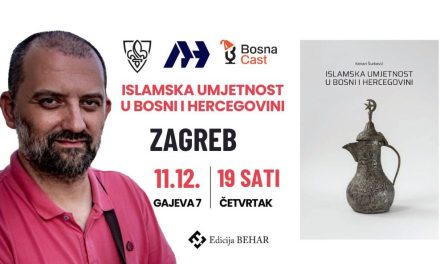 U Zagrebu promocija knjige o islamskoj umjetnosti Bosne i Hercegovine