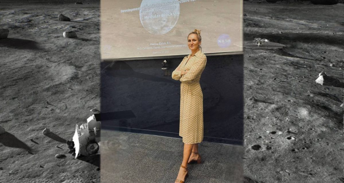Nerma Čaluk, bosanskohercegovačka inženjerka, u saradnji sa NASA-om istražuje tehnike i materijale za izgradnju naselja na Mjesecu