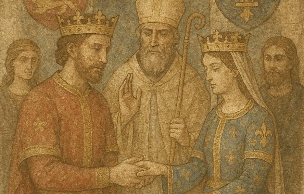 Ženidba bana Tvrtka I Kotromanića i Doroteje Bugarske: Osmog decembra 1374. je Bosna dobila prvu kraljicu