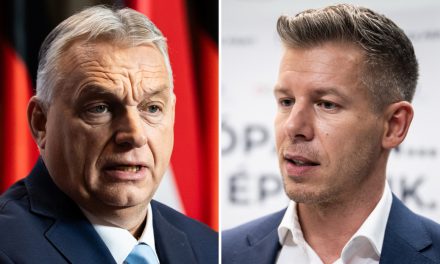 Péter Magyar napada Viktora Orbána