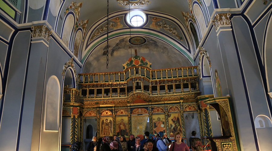 Karamanlijski alfabet u crkvi Sv. Helene