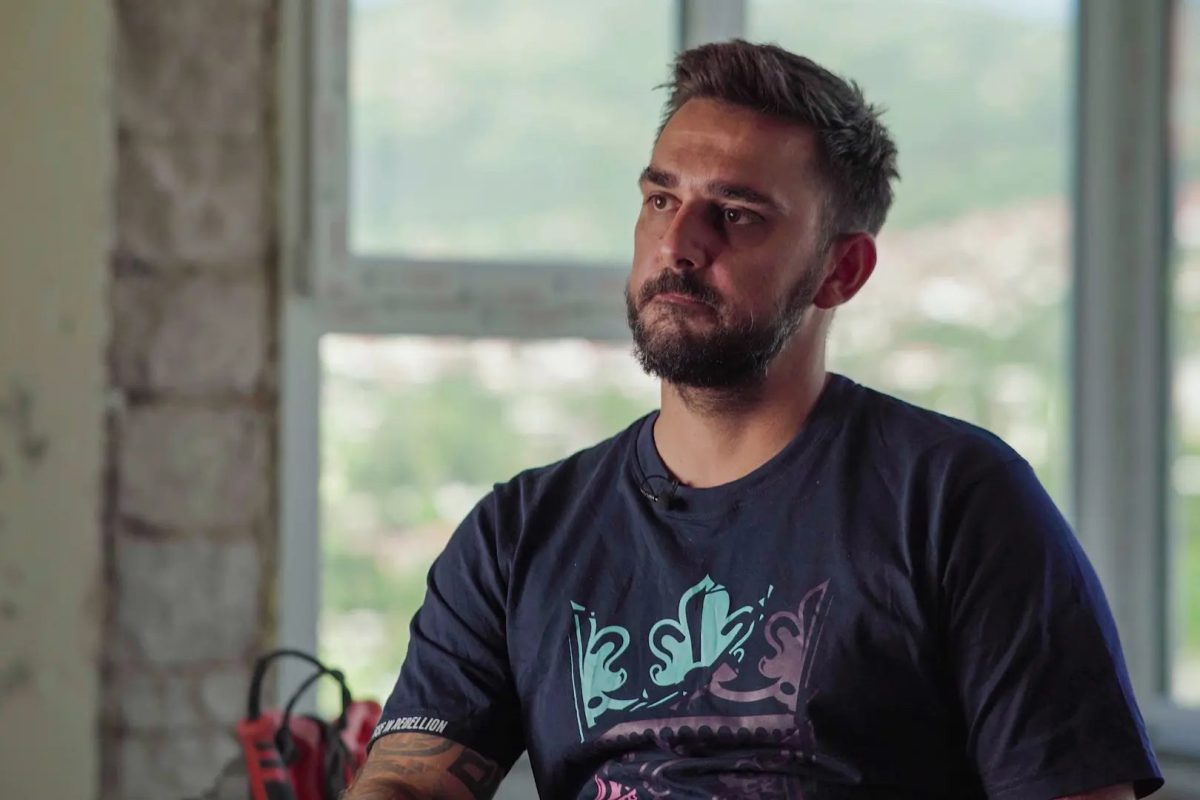 Razgovor i druženje sa Frenkijem u Behram-begovoj džamiji - BOSNA