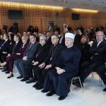 Muftija Porić na prijemu kod predsjednice Pirc Musar