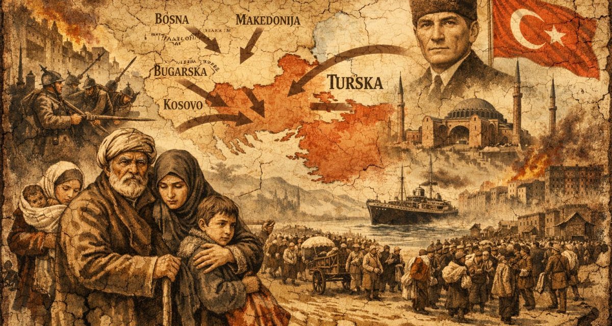 Migracije s Balkana u Tursku: Nasilje, raspad carstva i početak velikog preseljenja