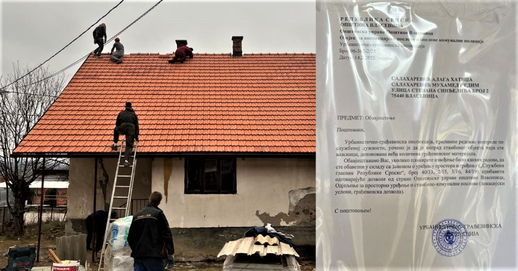 Nedimu Salahareviću zabranili obnovu porodične kuće u Vlasenici