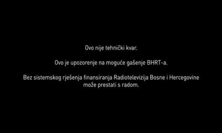 BHRT prekinuo emitovanje programa