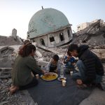 Prvi iftar na ruševinama Gaze