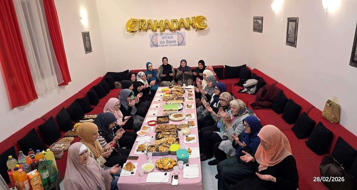 Iftar za žene u Medžlisu IZ Split